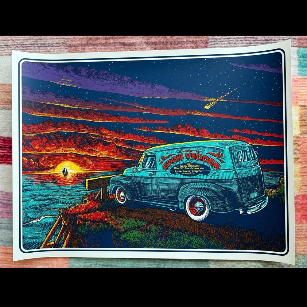 New Old Stock. Eddie Vedder solo tour Rio de Janeiro Brazil Citibank Hall